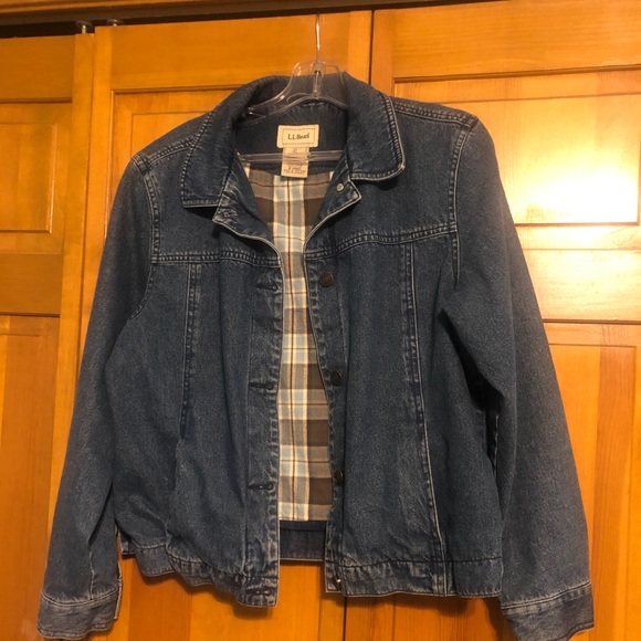 Vintage jean jacket L.L Bean - Picture 1 of 3